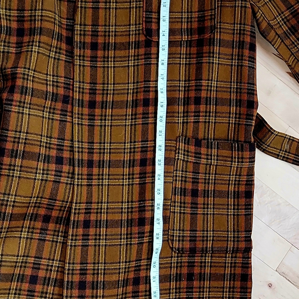 Vintage Pendleton Virgin Wool Robe - Picture 8 of 11